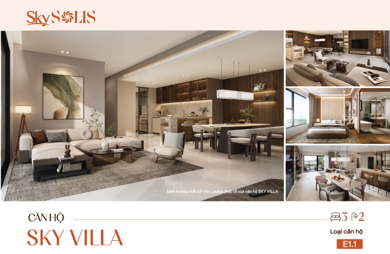 Căn Hộ Sky Villa Sky Solis: Biệt Thự Trên Không – Dấu Ấn Tinh Hoa Độc Bản