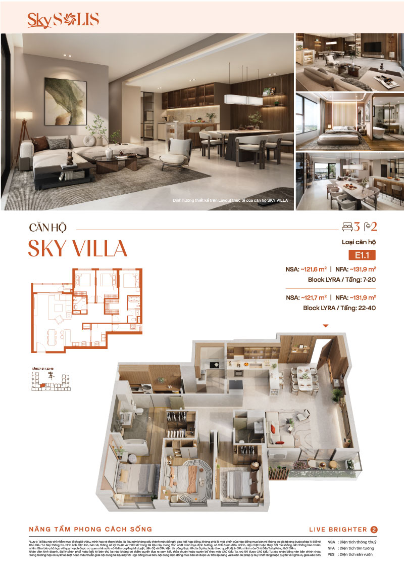 Căn Hộ Sky Villa Sky Solis: Biệt Thự Trên Không – Dấu Ấn Tinh Hoa Độc Bản
